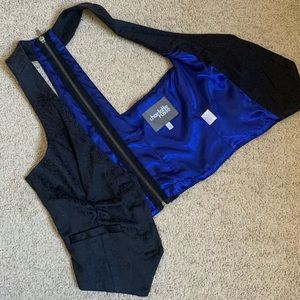 Carlotte Russe Trendy Tuxedo Vest